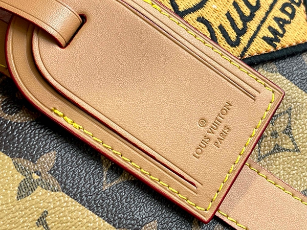 ルイヴィトンバッグ角部分ディテール